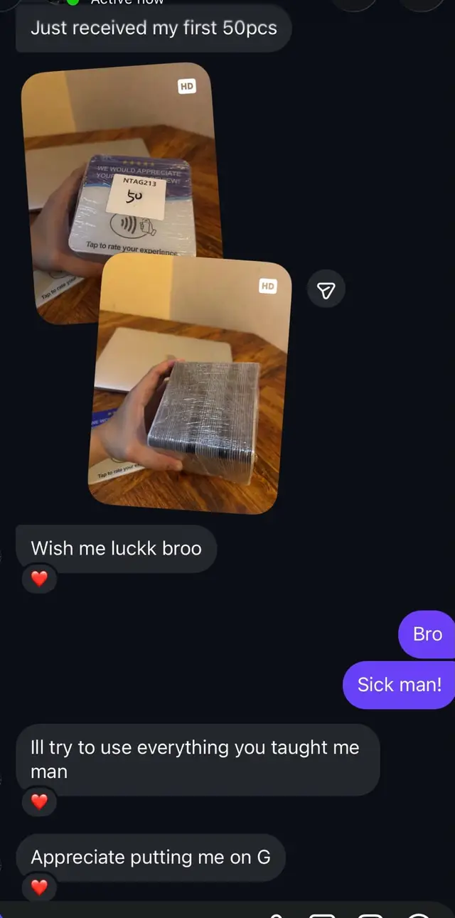Buyer conversation screenshot 2