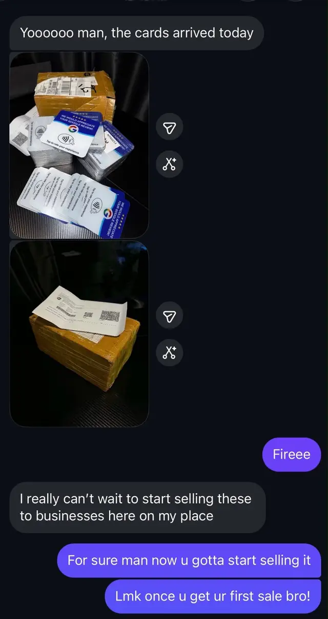 Buyer conversation screenshot 3
